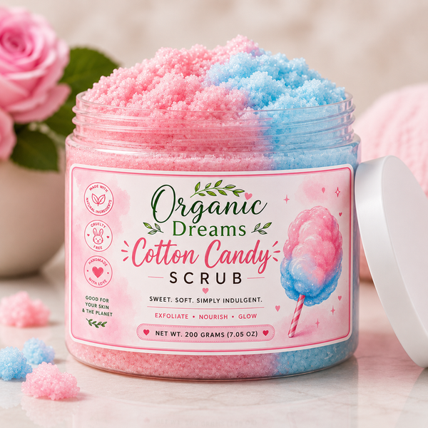 Cotton Candy Scrub